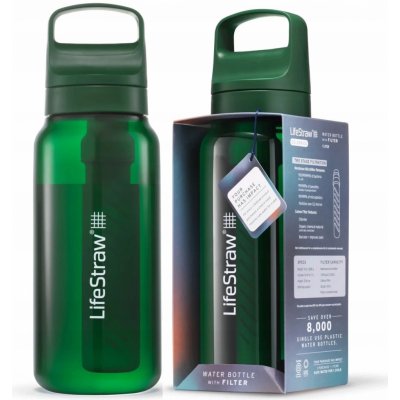 LifeStraw Go 2.0 Terrace Green LGV41LGRWW 1l – Zboží Mobilmania