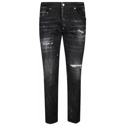 Dsquared2 pánské džíny slim skinny S74LB0814 černé