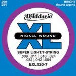 D'addario EXL120-7 – Hledejceny.cz