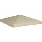 OMAXI 704904 Náhradní střecha na altán 310 g/m² 3x3 m béžová – Zboží Dáma