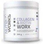Nutri Works Collagen & Biotin Worx 250 g – Hledejceny.cz