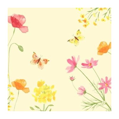 Dunisoft Ubrousek Poppy Field 60ks 40x40cm – Sleviste.cz