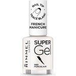 Rimmel London Super Gel French Manicure lak na nehty 091 English Rose 12 ml – Zboží Dáma