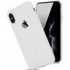 Pouzdro a kryt na mobilní telefon Apple Pouzdro SES Silikonové matné s výřezem Apple iPhone X/XS - bílé