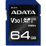 ADATA SDXC 64 GB UHS-I U3 ASDX64GUI3V30S-R – Zboží Mobilmania