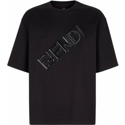 Fendi Diagonal Black tričko černá