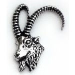 Brown Lovecký odznak kozoroh hlava – Zboží Dáma