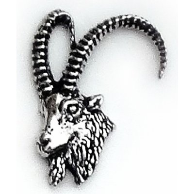 Brown Lovecký odznak kozoroh hlava – Zboží Dáma