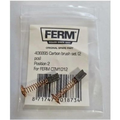 FERM uhlíky pro FCT-160F 05406895, pár – Hledejceny.cz