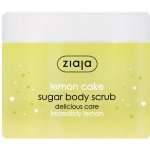 Ziaja Lemon Cake Sugar Body Scrub osvěžující tělový peeling 300 ml – Zbozi.Blesk.cz