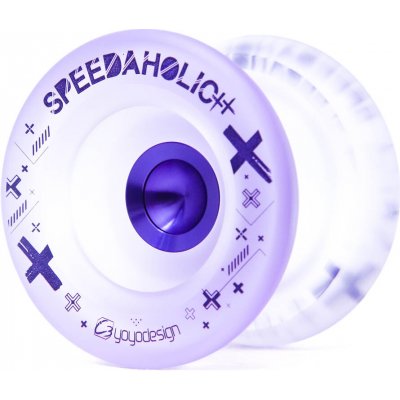C3yoyodesign Speedaholic XX Plastové Yoyo Fialová – Zboží Dáma