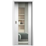 Sapeli Harmonie Komfort M40 posuvné bílá perla 90 x 210 cm Čiré sklo – Hledejceny.cz