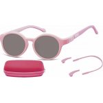 Sunoptic Dioptrické brýle Dětské sluneční brýle flexibilní SK8B obroučky + příslušenství + pouzdro – Zboží Dáma
