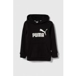 Puma Dětská mikina ESS Logo Hoodie FL G černá s kapucí s potiskem – Zbozi.Blesk.cz