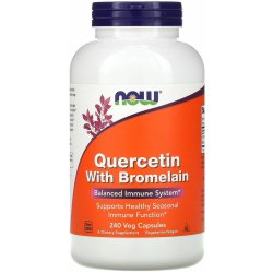 Now Quercetin with Bromelain 240 kapslí