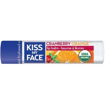 Kiss My Face BIO balzám na rty Brusinka a Pomeranč 4,25 g