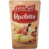 Sýr Entre Mont Raclette polotvrdý sýr plátky 400g