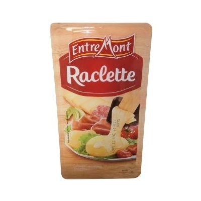 Entre Mont Raclette polotvrdý sýr plátky 400g