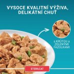 Purina One Sterilcat s krůtou a zelenými fazolkami ve šťávě 85 g – Zbozi.Blesk.cz