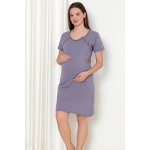 Kojicí noční košile 21301 Lilac Dots – Zboží Dáma