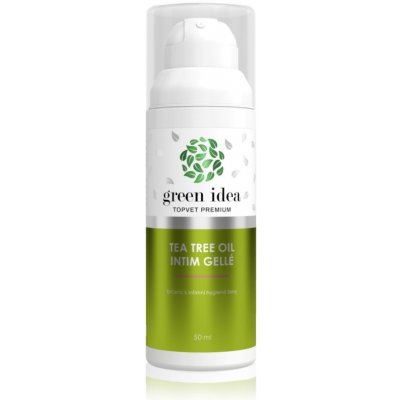 Green idea - Topvet premium Tea Tree Oil Intim gellé jemný mycí gel na intimní partie 50 ml – Zboží Mobilmania