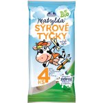 Milko Matylda BIO sýrové tyčky pařené 80 g – Sleviste.cz