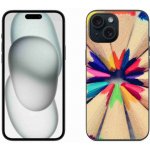 mmCase Gelové iPhone 15 - pastelky – Zboží Mobilmania
