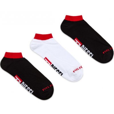 Diesel ponožky 3-PACK SKM-GOST-THREEPACK SOCKS černá – Zbozi.Blesk.cz