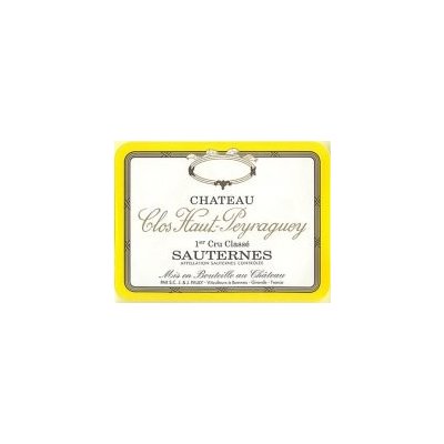 Clos Haut Peyraguey - Clos Haut Peyraguey_ 375 ml - 1er Cru Classé Sauternes - botrytické - 0,375 l - 2011
