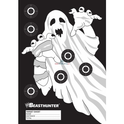 Terč silueta Beast Hunter Ghost 10ks – Zboží Dáma