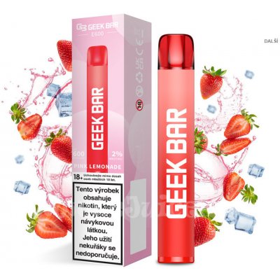 Geek Bar E600 Pink Lemonade 20 mg 600 potáhnutí 1 ks – Zbozi.Blesk.cz