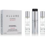 Chanel Allure Sport EDC 3 x 20 ml dárková sada – Zboží Mobilmania