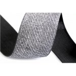 Guma pruženka lurexová 4cm střírná na černé – Zboží Dáma