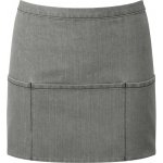 Premier Zástěra Colours PR 155 do pasu s kapsou krátká COT390155m1399-grey denim – Hledejceny.cz