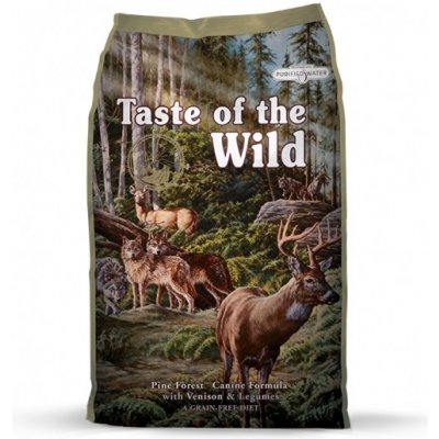 Taste of the Wild Pine Forest Canine 2 x 5,6 kg – Sleviste.cz