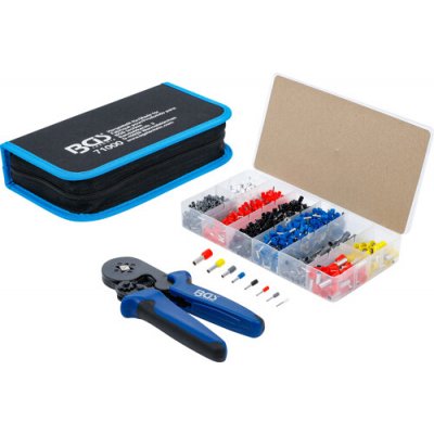 BGS 71000 Krimpovací - lisovací kleště na dutinky 0,25-10 mm2 (Včetně sady dutinek) – Sleviste.cz