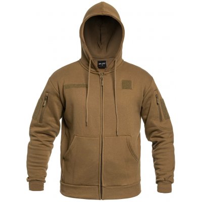 Mikina Mil-tec Tactical se zipem dark coyote – Sleviste.cz
