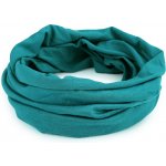 Multifunkční šátek pružný bezešvý jednobarevný 11 tyrkys – Zboží Mobilmania