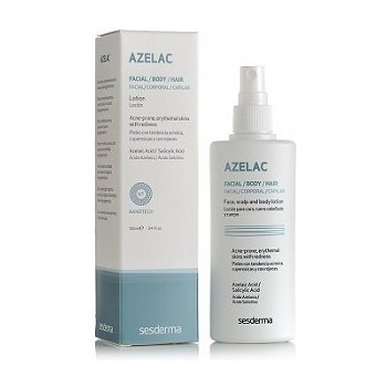 Sesderma Azelac zklidňující tonikum k ošetření mastné pleti s projevy akné Azelaic Acid Salicylic Acid 100 ml