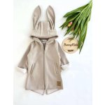 Bunny Kids mikino-kabátek zajíc béžový – Zboží Mobilmania