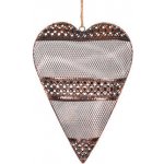 Autronic Srdce kovové barva mědi. UM0867-L COP – Sleviste.cz