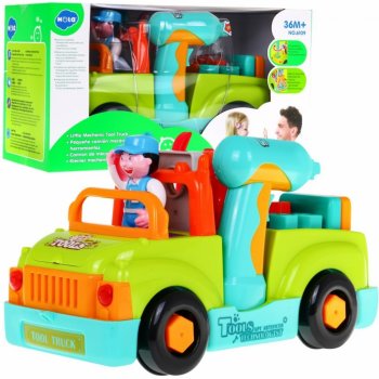 Huile Toys multifunkční autíčko se světlem a zvukem Tool Truck