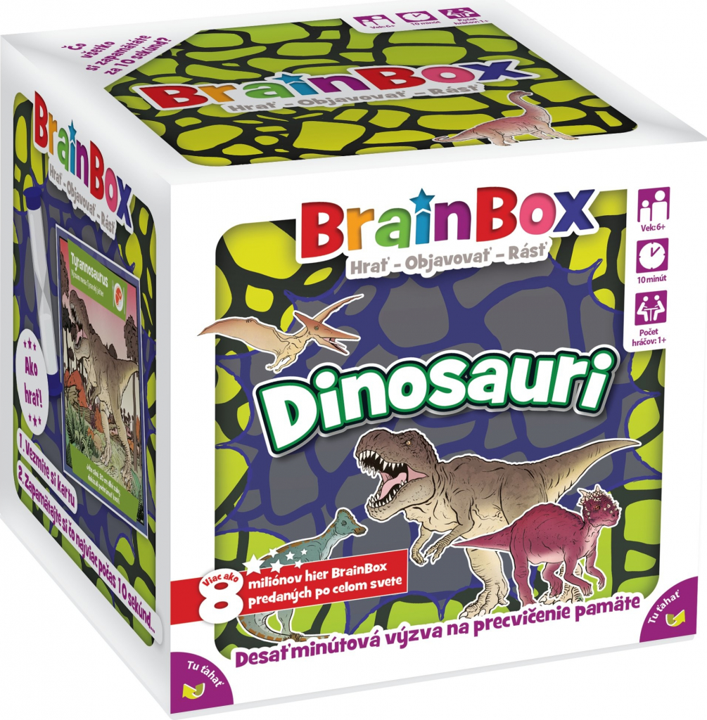 Bezzerwizzer BrainBox Dino saury SK