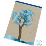 Papírny Brno Blok poznámkový šitý A4 čistý – Zboží Dáma