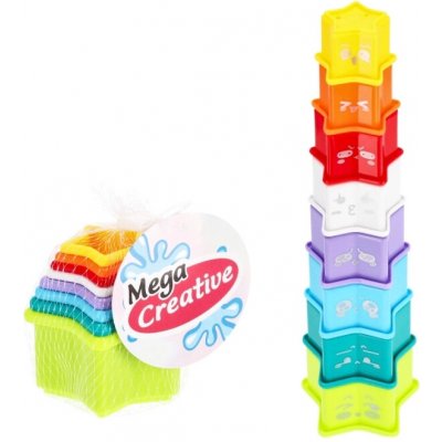 Mega Creative Hvězdicová pyramida s kelímky – Hledejceny.cz