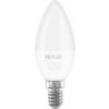Žárovka Retlux žárovka RLL 426, LED C37, E14, 6W, teplá bílá