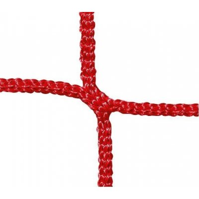 Branková síť na míru, síla PP 3 mm, oko 45 mm, červená – Zboží Mobilmania