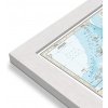 Nástěnné mapy National Geographic Japonsko - nástěnná mapa Classic 63 x 73 cm Varianta: mapa v dřevěném rámu, Provedení: Pegi bílý