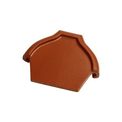 Tondach vrchní ukončení hřebenáče č.2 engoba červená Hranice – Hledejceny.cz