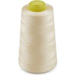 Polyesterové nitě pro overlocky i klasické šití návin 3000 yards PES 40S/2 Varianta: 6 970) krémová světlá, Balení: 12 ks – Zboží Dáma